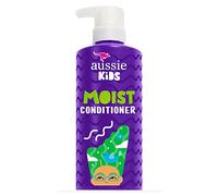 Aussie Kids Moist Sulfate Free Conditioner for Kids, 16 fl oz/475 ml, Purple and Green