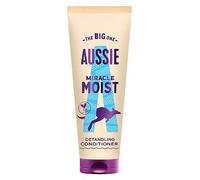 Aussie Miracle Moist Detangling Conditioner 275ml. Moisturising Formula to Revive Dry Hair