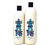 Aussie Miracle Moist Shampoo 675ml & Conditioner 470ml for Dry Thirsty Hair (Shampoo & Conditioner)