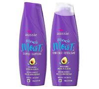 Aussie Miracle Moist Shampoo and Conditioner Set with avocado & australian jojoba oil-12.1 fl oz each