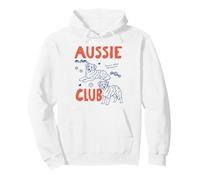 Aussie Mom Club Australian Shepherd Dog Owner Mothers day Pullover Hoodie