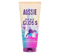 Aussie Oh My Gloss Hydrating Conditioner 200ml, Softens and Smooths Dry and Dull Hair, Infused with Australian Macadamia Nut Oil, Vegan and Cruelty-Free