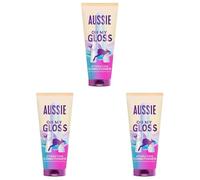 Aussie Oh My Gloss Hydrating Conditioner 200ml, Softens and Smooths Dry and Dull Hair, Infused with Australian Macadamia Nut Oil, Vegan and Cruelty-Free (Pack of 3)