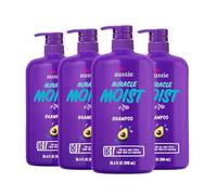 Aussie Paraben-Free Miracle Moist Shampoo with Avocado & Jojoba for Dry Hair, 30.4 Fluid Ounce, (Pack of 4)