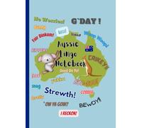 Aussie Slang B5 Notebook