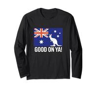 Aussie Slang - Good On Ya, Australian Compliment Long Sleeve T-Shirt