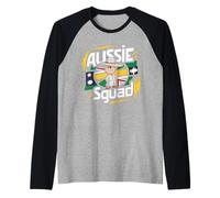 Aussie Squad Product for Australian | Oz Products Australia Raglan Baseball Tee