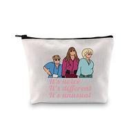 Aussie TV Inspired Zipper Pouch It’s Noice It’s Different It’s Unusual Kath Day Knight Makeup Bag for TV Comedy Fans (It’s Unusual Bag EU)