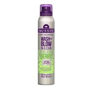 Aussie Wash + Blow Kool Kiwi Berry Dry Shampoo 180ml