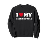 Aussiedoodles Aussie-Poos I Love My Aussiedoodle Aussie-Poo Sweatshirt
