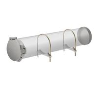 Aussio Conduit Carrier Kit Fit 6 Inch PVC Pipe Security Upgraded PVC Conduit Carrier Roof Rack Accessories for Cargo Rack Mounting Hardware Included Pipe Racks for Truck for Providing Extra Storage