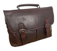 Austen & Co. Austen & Co Tan Brown Leather Messenger Bag