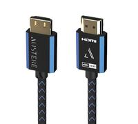 AUSTERE V Series 4K HDMI Cable 1.5m Premium Certified HDMI, 4K HDR, 18Gbps for 4K60, High Fidelity ARC, Gold Contacts, Silver-Plated Conductors, LinkFit Locking Connectors & High Flex Cable