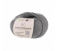 Austermann Merino 120 | Merino Wool 120 m/50 g | Colour 129 - Grey Mel.