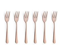Austin 6 Cake Forks (Copper PVD)