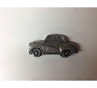 Austin A35 2 Door Saloon ref7 pewter effect 3D car magnet for fridge,filling cabinet metal surface