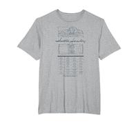 Austin-Healey 3000 Convertible Sketch T-Shirt, Men's Big and Tall, Heather Grey, 5X Tall