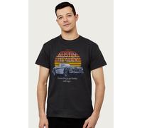 Austin Healey Men's Some Things Get Better With Age British Motor Heritage T-Shirt in Black | Size: Medium Austin Healey Black M