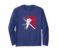 Austin Riley: Superstar 2.0 - Atlanta Baseball Long Sleeve T-Shirt