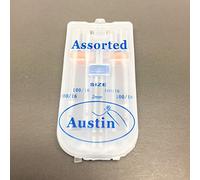 Austin SEWING MACHINE NEEDLES UNIVERSAL FITTING Box C Blue 4 x 100/16-1 x 2mm twin needle
