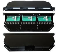 Austin Taylor 24 Port Voice Isdn High Density Patch Panel Over Cat5 Cat6 1U 19