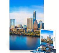 Austin Teenagers 1000 Piece Jigsaw Puzzle Brain Development Mindful Escape Clean Join Festive Surprise (38X52CM)