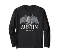 Austin Texas Armadillo Bat The Legendary Mythical Mascot Long Sleeve T-Shirt