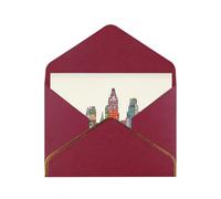 Austin Texas Blank Cards With Envelopes,Greetings Single Cards With Envelopes,Send To A Close Friend