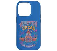 Austin Texas Capitol Building Lone Star State Art Tourist Case for iPhone 14 Pro