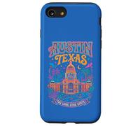 Austin Texas Capitol Building Lone Star State Art Tourist Case for iPhone SE (2020) / 7/8