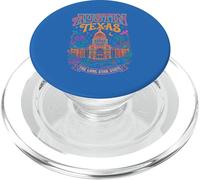 Austin Texas Capitol Building Lone Star State Art Tourist PopSockets PopGrip for MagSafe