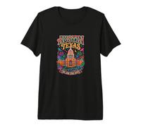 Austin Texas Capitol Building Lone Star State Art Tourist Premium T-Shirt