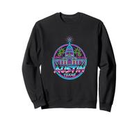 Austin Texas Capitol Synthwave 80s Retro Music Tourist Sweatshirt