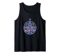 Austin Texas Capitol Synthwave 80s Retro Music Tourist Tank Top