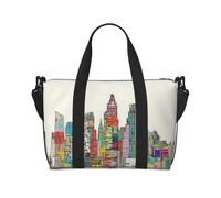 Austin Texas Hand Travel Bag Shoulder Gym Bag Weekend Overnight Workout Travel Yoga