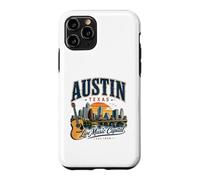 Austin Texas Live Music Capital Vintage Guitar Style Case for iPhone 11 Pro