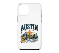 Austin Texas Live Music Capital Vintage Guitar Style Case for iPhone 12/12 Pro