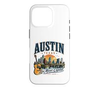 Austin Texas Live Music Capital Vintage Guitar Style Case for iPhone 16 Pro