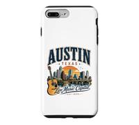 Austin Texas Live Music Capital Vintage Guitar Style Case for iPhone 7 Plus/8 Plus