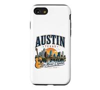 Austin Texas Live Music Capital Vintage Guitar Style Case for iPhone SE (2020) / 7/8