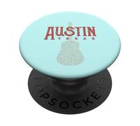 Austin Texas Music-Themed Design PopSockets Adhesive PopGrip
