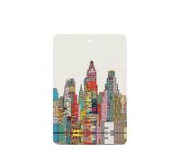 Austin Texas Printing 10 Pcs Car Air Freshener Fragrant Sheets,Car Hanging Accessories With Strings For Decor