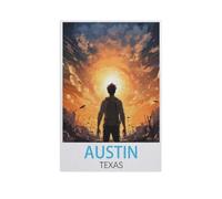 Austin Texas，Puzzle 1000 Pieces paper Puzzle Adult Children's Educational Toy Family Decompression Game（50x70cm）-FW10