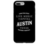 Austin Texas Retro Curve Design, Minimalistic Mile High Case for iPhone 7 Plus/8 Plus