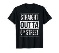 Austin Texas Straight Outta 6th Street T-Shirt