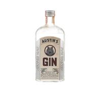 Austin's Silver Cat Gin / Bot.1970s