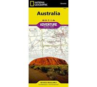 Australia Adventure Map by National Geographic - Waterproof Travel Map Featuring Outback Routes, National Parks, Great Barrier Reef & Coastal Drives: ... Map (National Geographic Adventure Map)