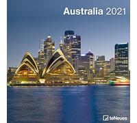 Australia 2021 Square Wall Calendar