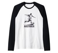 Australia 2026 Celebration National Raglan Baseball Tee