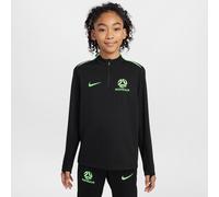 Australia Academy Pro Older Kids' Nike Dri-FIT Football Knit Drill Top - Black - Polyester XL